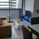 Cobertura duplex com piscina a beira-mar de Guaxuma
